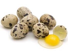 Quail eggs
